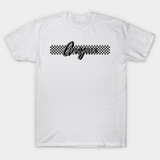 Race Flag Design 2 - Romain Grosjean T-Shirt